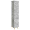 Ensemble de Meubles 2 pcs Gris béton Bois d'ingénierie 645056645056