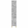 Ensemble de Meubles 2 pcs Gris béton Bois d'ingénierie 645056645056