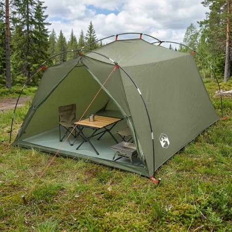 Tente tunnel Vert olive 2 personnes 645057645057