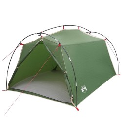 Tente tunnel Vert 2 personnes Polyester 185T avec revêtement PU 645058645058