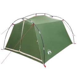 Tente tunnel Vert 2 personnes Polyester 185T avec revêtement PU 645058645058
