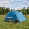 Tente tunnel Bleu 4 personnes Polyester 185T avec revêtement PU 645059645059