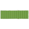 Coussin de chaise longue vert mélangé 200x60x4 cm tissu 645066645066