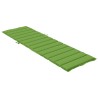 Coussin de chaise longue vert mélangé 200x70x4 cm tissu 645067645067
