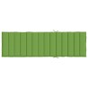 Coussin de chaise longue vert mélangé 200x70x4 cm tissu 645067645067