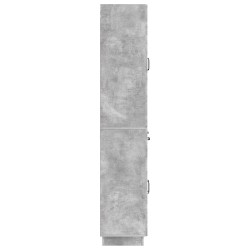 Ensemble de Meubles 2 pcs Gris béton Bois d'ingénierie 645069645069