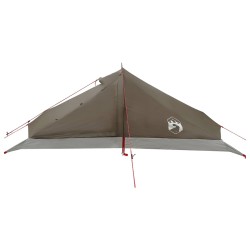 Tente de randonnée Marron et gris 4 personnes 645078645078