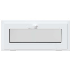 Fenêtre de sous-sol RISOR 90 x 40 cm PVC et verre Anthracite 645080645080