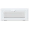 Fenêtre de sous-sol RISOR 90 x 40 cm PVC et verre Anthracite 645080645080