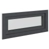 Fenêtre de sous-sol RISOR 90 x 40 cm PVC et verre Anthracite 645080645080