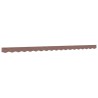 Tissu de remplacement de cantonnière d’auvent rayure marron 645084645084