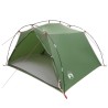Tente tunnel Vert 4 personnes Polyester 185T avec revêtement PU 645085645085