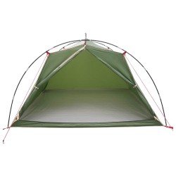 Tente tunnel Vert 4 personnes Polyester 185T avec revêtement PU 645085645085