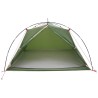 Tente tunnel Vert 4 personnes Polyester 185T avec revêtement PU 645085645085