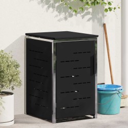 Stockage de bac à déchets for 1 Bin 240L Noir 645090645090