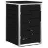 Stockage de bac à déchets for 1 Bin 240L Noir 645090645090