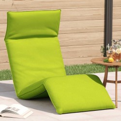 Transat pliant vert vif 175 x 54 x 8,5 cm en tissu Oxford 645097645097