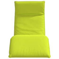 Transat pliant vert vif 175 x 54 x 8,5 cm en tissu Oxford 645097645097