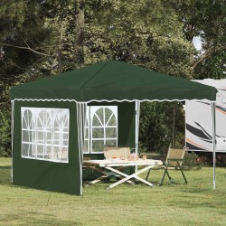 Tente de fête pop-up 288 x 288 x 245 cm Vert Tissu Oxford 645098645098