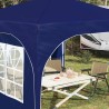 Tente de fête pop-up 290 x 290 x 245 cm Bleu 645110645110