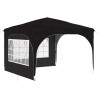 Tente de fête pop-up 290 x 290 x 245 cm Noir 645111645111