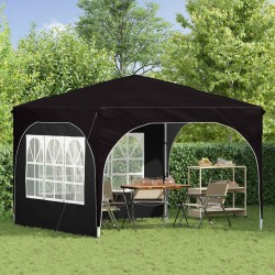 Tente de fête pop-up 290 x 290 x 245 cm Noir 645111645111