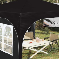 Tente de fête pop-up 290 x 290 x 245 cm Noir 645111645111