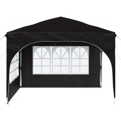 Tente de fête pop-up 290 x 290 x 245 cm Noir 645111645111
