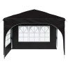 Tente de fête pop-up 290 x 290 x 245 cm Noir 645111645111