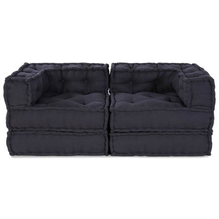 Unité de canapé modulaire 2 pcs Anthracite 140 x 70 x 56 cm 645114645114