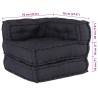 Unité de canapé modulaire 2 pcs Anthracite 140 x 70 x 56 cm 645114645114