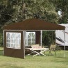 Tente de fête pop-up 288 x 288 x 245 cm Taupe Tissu Oxford 645117645117