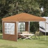 Tente de fête pop-up 288 x 288 x 245 cm Beige Tissu Oxford 645118645118