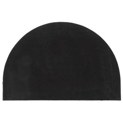 Tapis de porte gris foncé demi-rond 60x90 cm 645119645119