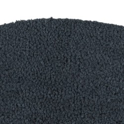 Tapis de porte gris foncé demi-rond 60x90 cm 645119645119