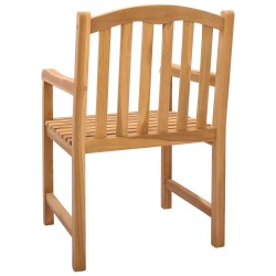 Chaise en rose sculptée à la main 2 pcs Naturel 645135645135