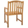 Chaise en rose sculptée à la main 2 pcs Naturel 645135645135
