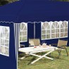 Tente de fête pop-up 575 x 289 x 245 cm Bleu 645137645137