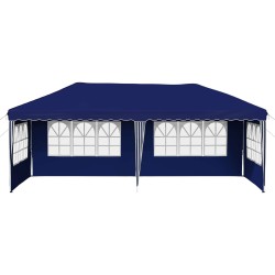 Tente de fête pop-up 575 x 289 x 245 cm Bleu 645137645137