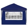 Tente de fête pop-up 575 x 289 x 245 cm Bleu 645137645137