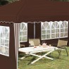 Tente de fête pop-up 575 x 289 x 245 cm Marron 645138645138