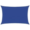 Voile d'ombrage 160 g/m² rectangulaire bleu 5x7 m PEHD 645145645145