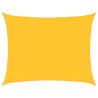 Voile d'ombrage 160 g/m² rectangulaire jaune 6x8 m PEHD 645146645146