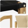 Ensemble de canapés d'extérieur 3 pcs Blanc et Beige 645152645152