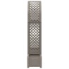 Arc à Roses avec Jardinière Gris 168,5 x 43 x 207 cm PP 645177645177