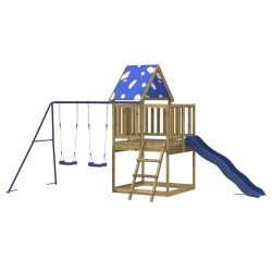 Aire de jeux d'extérieur bois de pin imprégné 645180645180