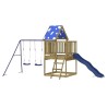Aire de jeux d'extérieur bois de pin imprégné 645180645180