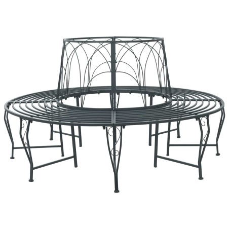 Banc d'Arbre 8-Nombre de places Ø 160 x 89 cm Acier 645182645182