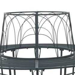 Banc d'Arbre 8-Nombre de places Ø 160 x 89 cm Acier 645182645182
