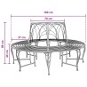 Banc d'Arbre 8-Nombre de places Ø 160 x 89 cm Acier 645182645182